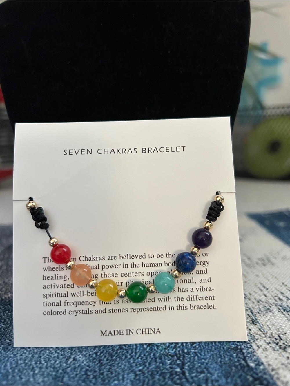 Seven Chakras Beaded Bracelet - Multicolor